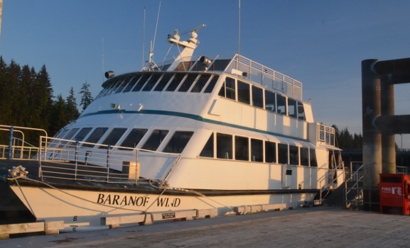 our sailing ship, the Baranof Wind